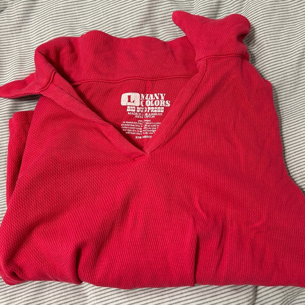 Big bud press long sleeve fisherman large